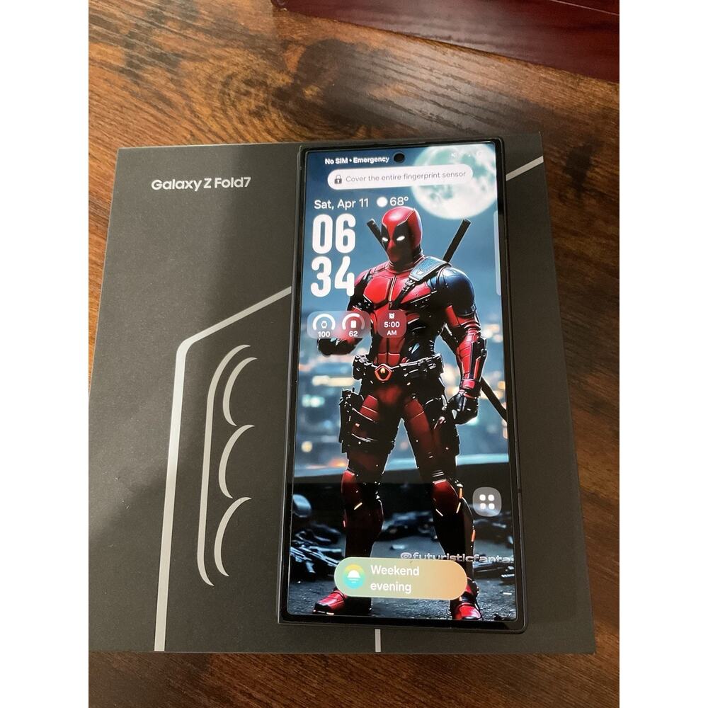 Samsung Galaxy Z Fold7 512GB Unlocked SM-F966U1 Jet Black